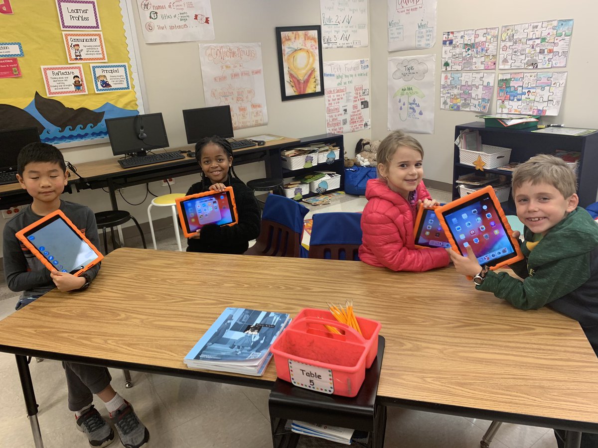 Today is an exciting day for our 2nd graders!! iPads for everyone 🙌🏼📱 @mbpcaps <a href="/jbland100/">Jay Bland</a> <a href="/BrandonIBPYP/">Sam DeCarlo - Morris Brandon Elementary IB PYP</a>