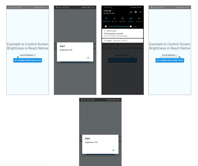 nDroidJava's tweet image. Control #device brightness from #ReactNative #App > bit.ly/35P97cO | #Android #AndroidStudio #AndroidDev #iOS #iOSdev #mobiledev #react #APIs #framework #sdk #java #javascript #tutorial #MobileApp