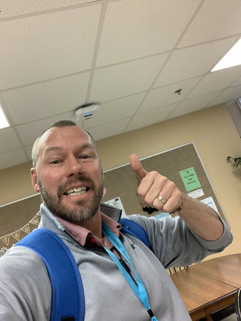 StrangeTech3's tweet photo. I’m going back to middle school today for #shadowastudentchallenge 😁
Building empathy for the student experience. Busy day ahead https://t.co/aXe8ICTjRK