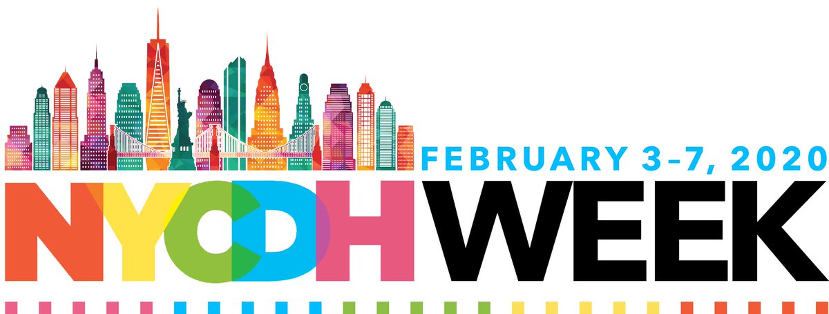 We are getting very excited about this years <a href="/nycdh/">NYCDH</a> Week! We have incredible workshops lined up and a kickoff event with lots of great speakers and projects! Learn more here nycdh.org/dhweek/