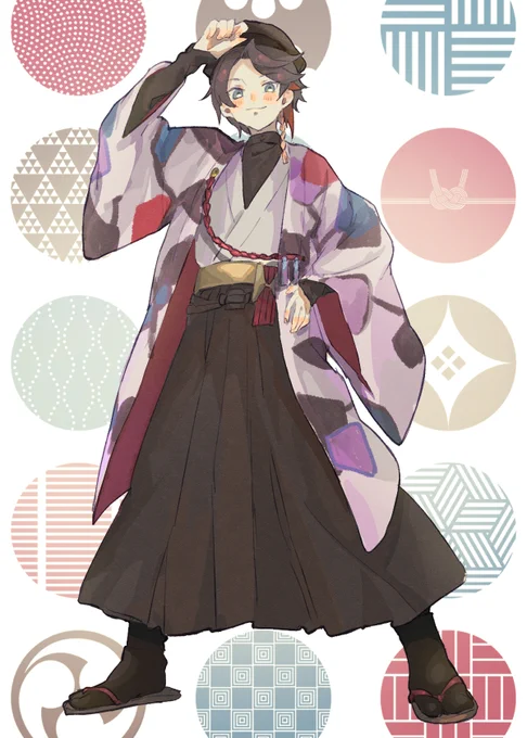 和服かっこいいぞ!
#さ絵ぐさ 