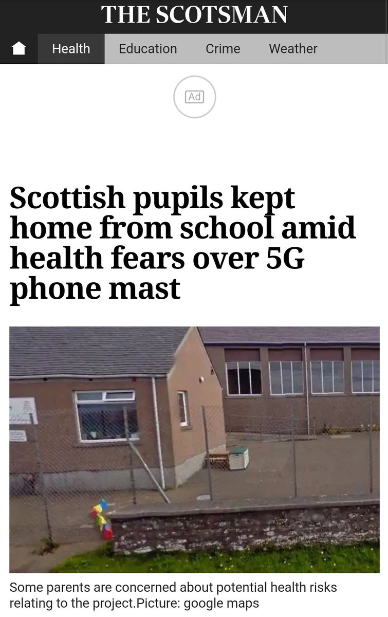 WeatherModUK's tweet photo. One day the time will come when you are asked, What did you do about it? How did you try and stop it? We need to work with the authorities to peacefully raise awareness. This effects their families too. Churches &amp; Schools are given financial incentive to host the Antenna. #Stop5G https://t.co/XpfnHUwf3C