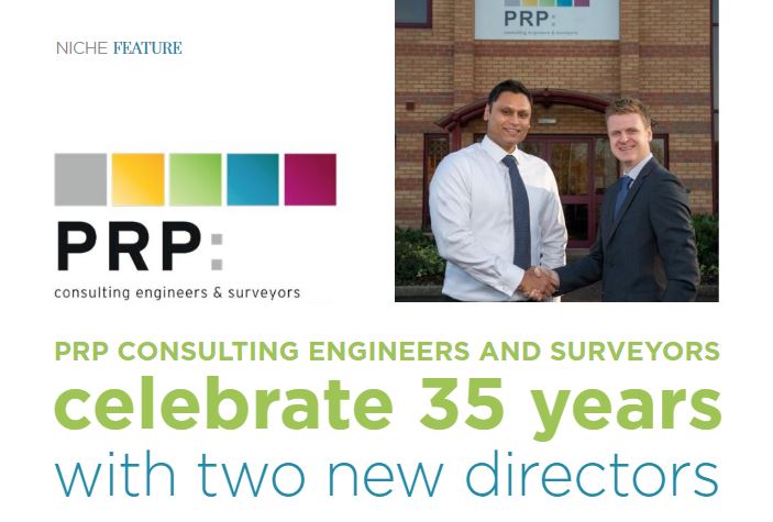 The appointment of two new directors at PRP
Please click on the link below to see the full feature in this month's Niche magazine
lnkd.in/dSXJCJT
#growth #longtermgoals #brightfuture  #recruiting #structural #civil #surveying #cdm #partywallsurveying #asbestossurveys