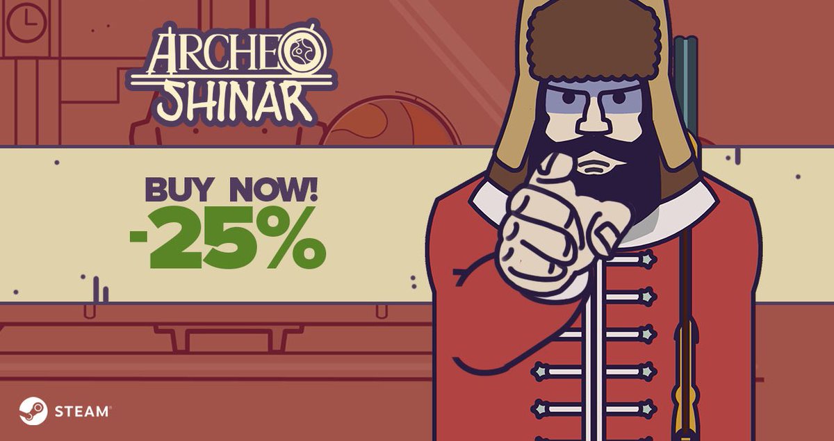 What a year for games, what a year for archeology, what a year for us! 
Archeo: Shinar 25% off on Steam!
store.steampowered.com/app/1001980/Ar…