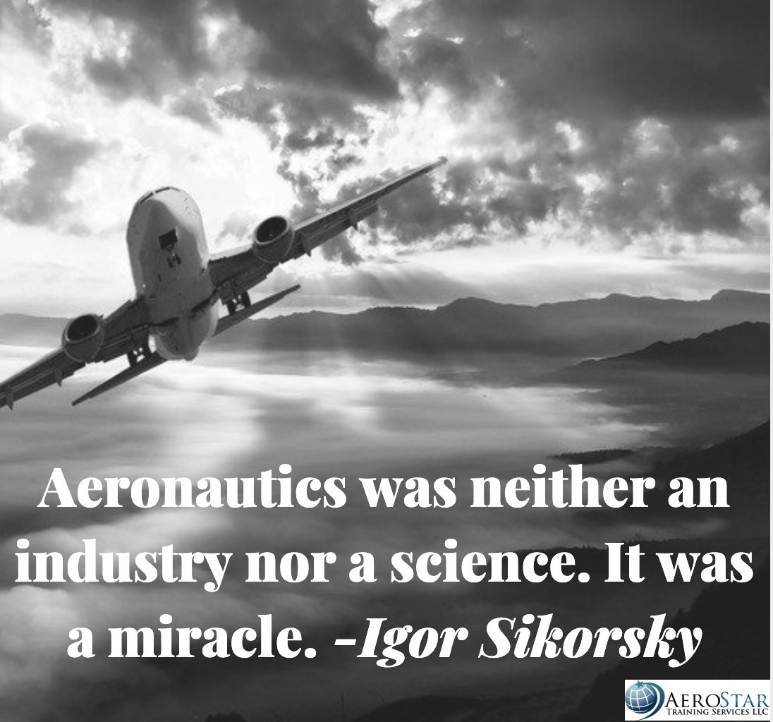 Flying into a new week &amp; feeling inspired! 👍✈️👩‍✈️👨‍✈️#motivationalmonday #avgeeks #loveaviation #pilots #aerostartraining #pilotlife #pilotviews #aviationquotes
