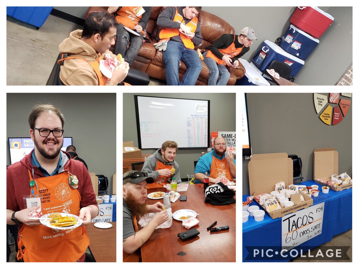 Celebrating 60 days safe at 6809! Tacos all day for our awesome team! <a href="/GarrisonPatti/">Patti Garrison</a> <a href="/B_Gardner/">Brian Gardner</a> <a href="/SimentalLisa/">Lisa Simental</a> <a href="/Oscar86604735/">Oscar</a>