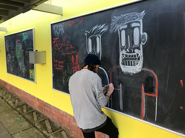 Nice work on the HCA graffiti boards