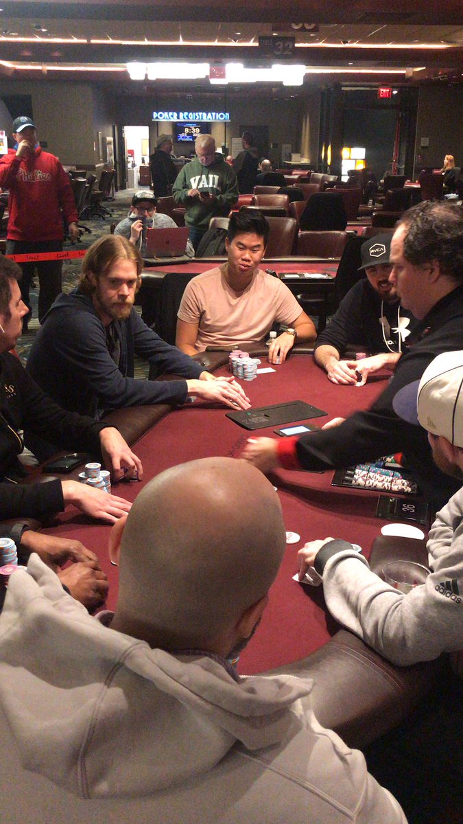 _ChrisMcCall_'s tweet photo. @actuallynitis @LivePokerRoom 99 vs KK was the hand that took our Barry and guess who did #justgetthere #MSPC2020 Around 3mil now https://t.co/JJeh2BfSHo