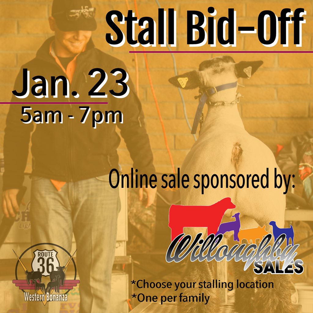 Go to our Instagram or Facebook to learn more about the opportunity to secure your stalling at #WB2020 #Bonanza36