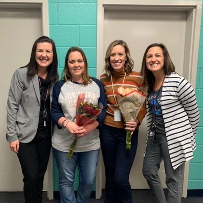 Congratulations to our 2019-2020 Teacher of the Year, Ms. Tiffany Gannon and Staff of the Year Ms. Kelle Vance!!