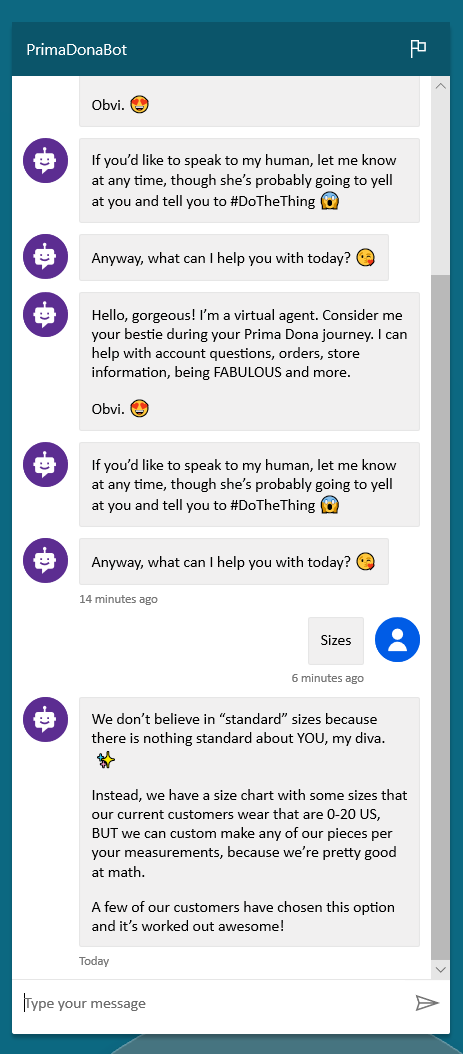 donasarkar's tweet image. I&apos;m supposed to be at an event in ~an hour and instead of getting ready, I&apos;m sitting in the dark like a vampire and adding questions and answers to my #PowerVirtualAgent

Sigh. 

We didn&apos;t choose #LessCodeMorePowerLife. It chose us. ⚡