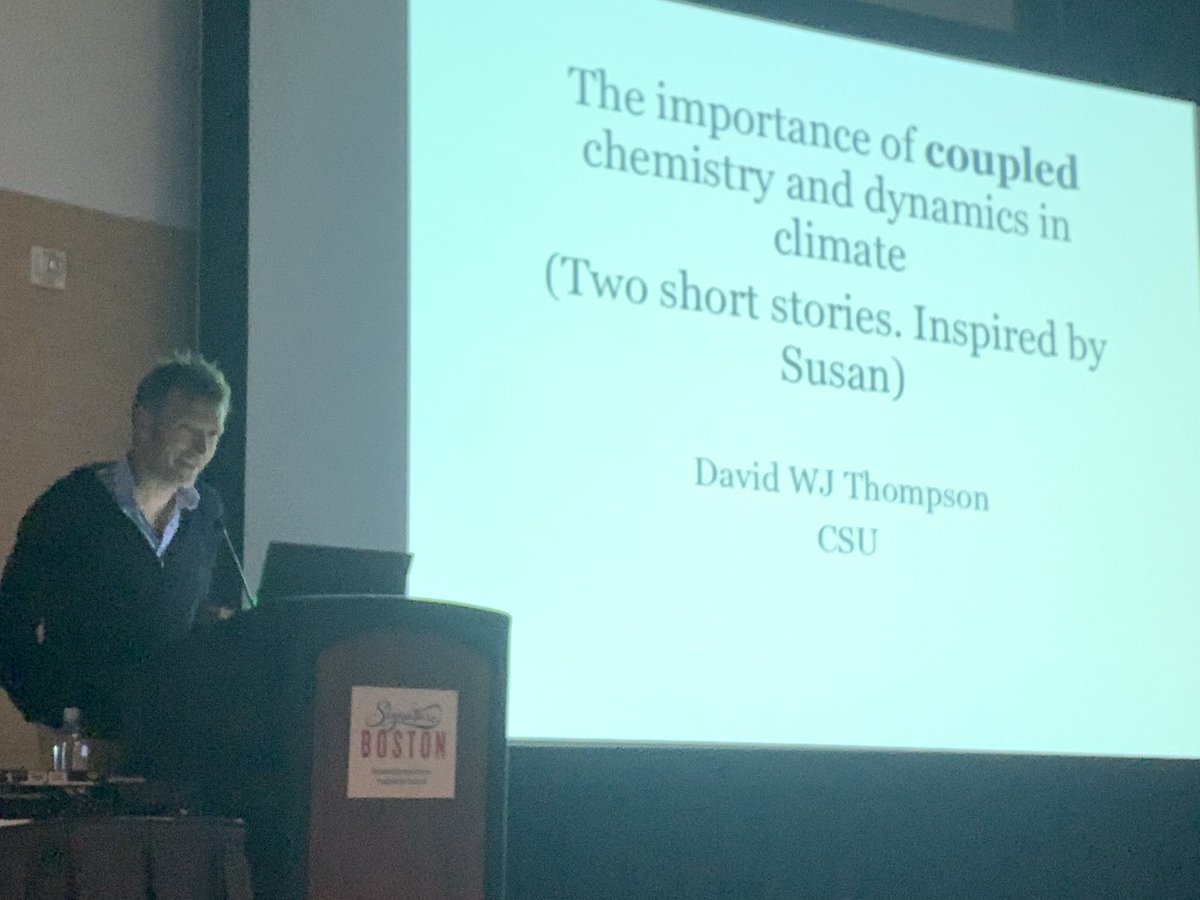 Susan Solomon Symposium (2020) tweet media