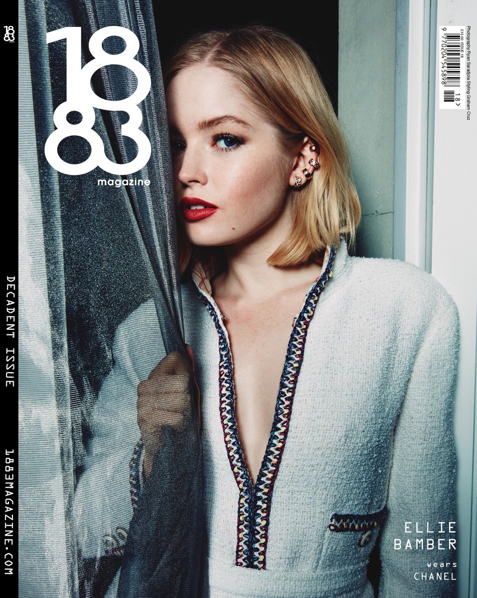 For our 4th #DECADENTissue cover we have one of the most talented actors of her generation <a href="/elliebamber_/">Ellie Bamber</a> from @bbcone #TheTrialOfChristineKeeler
Pre-order via 1883magazine.com/store
📸RyanSaradjola👗<a href="/Graham_Cruz/">Graham Cruz</a> 🏠<a href="/megaroofficial/">The Megaro Official</a>
#elliebamber #1883magazine
#CHANELBEAUTY #CHANEL