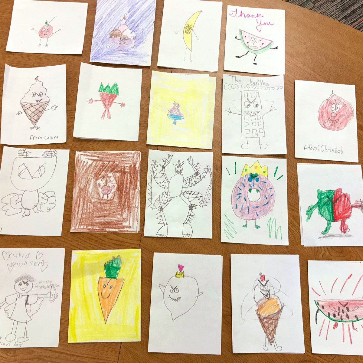 AdkinsReads's tweet photo. Thank you @troycummings for inspiring our young readers & writers this morning during your amazing author Skype visit. I can’t wait for you to read these notes #DentonISDDelivers #dentonisdlib @AdkinsElemPTA @AdkinsLantana https://t.co/l8H6loQNxe
