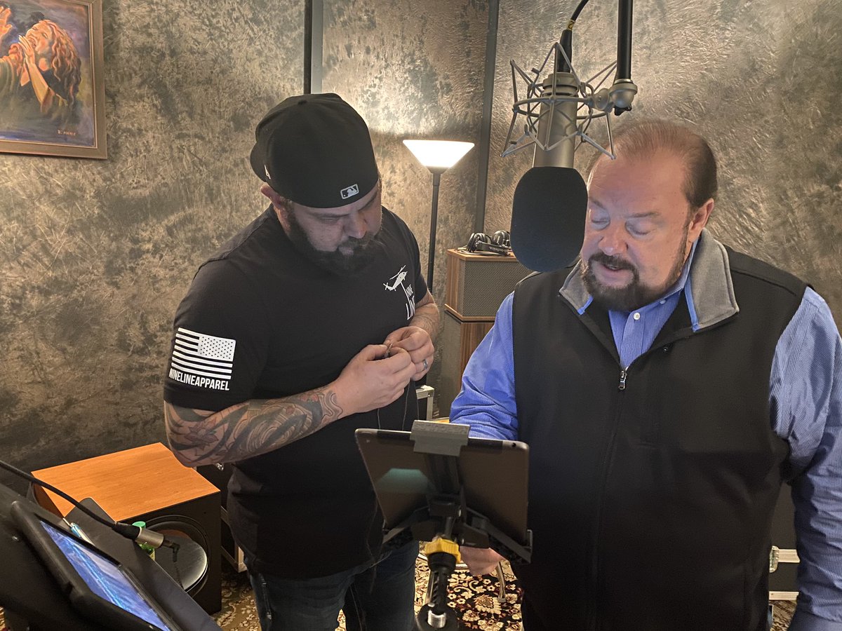 justinraywill's tweet photo. We are in the studio today with WHITS END BAND, Dr. David Godbold, Dendy Brooks &amp; Chris Whitaker https://t.co/SiaxgxUEv5