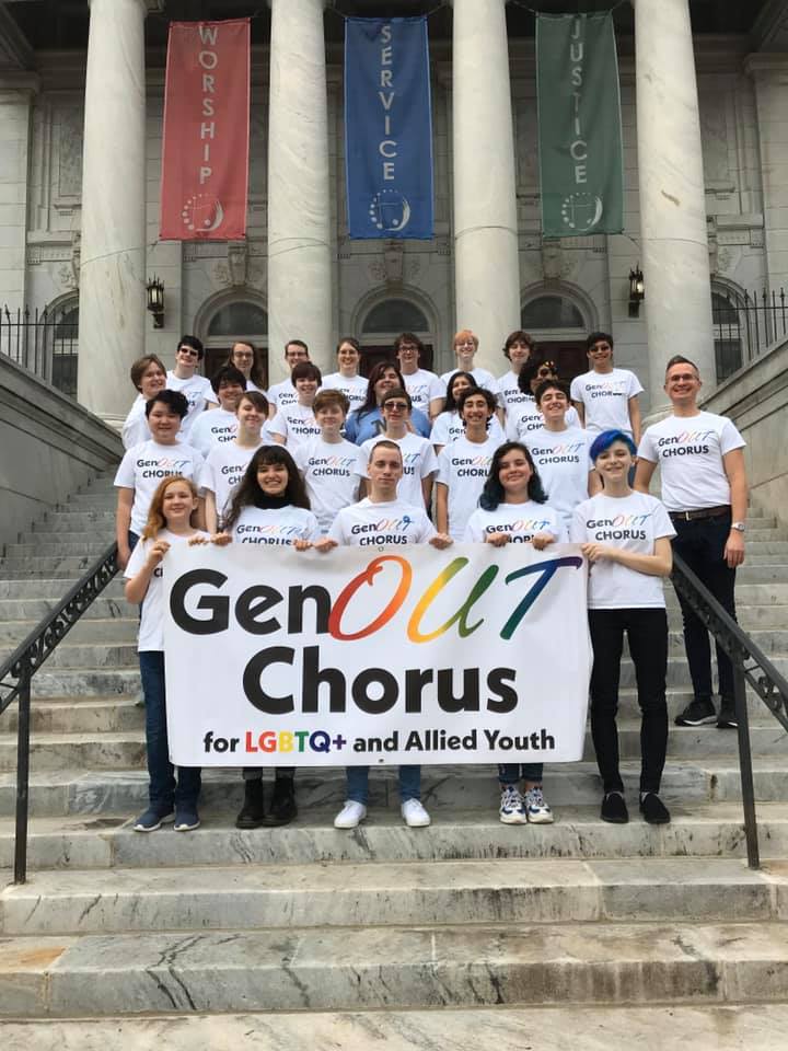 GMCWashington's tweet photo. Our GenOUT Chorus for LGBTQ+ youth is now up to almost 30 members! Come see them on Feb 22 at Live at 10th &amp; G for "Youth Invasion." Tickets &amp; info at https://t.co/isTxdaHIF3 https://t.co/bEozxQS2U5