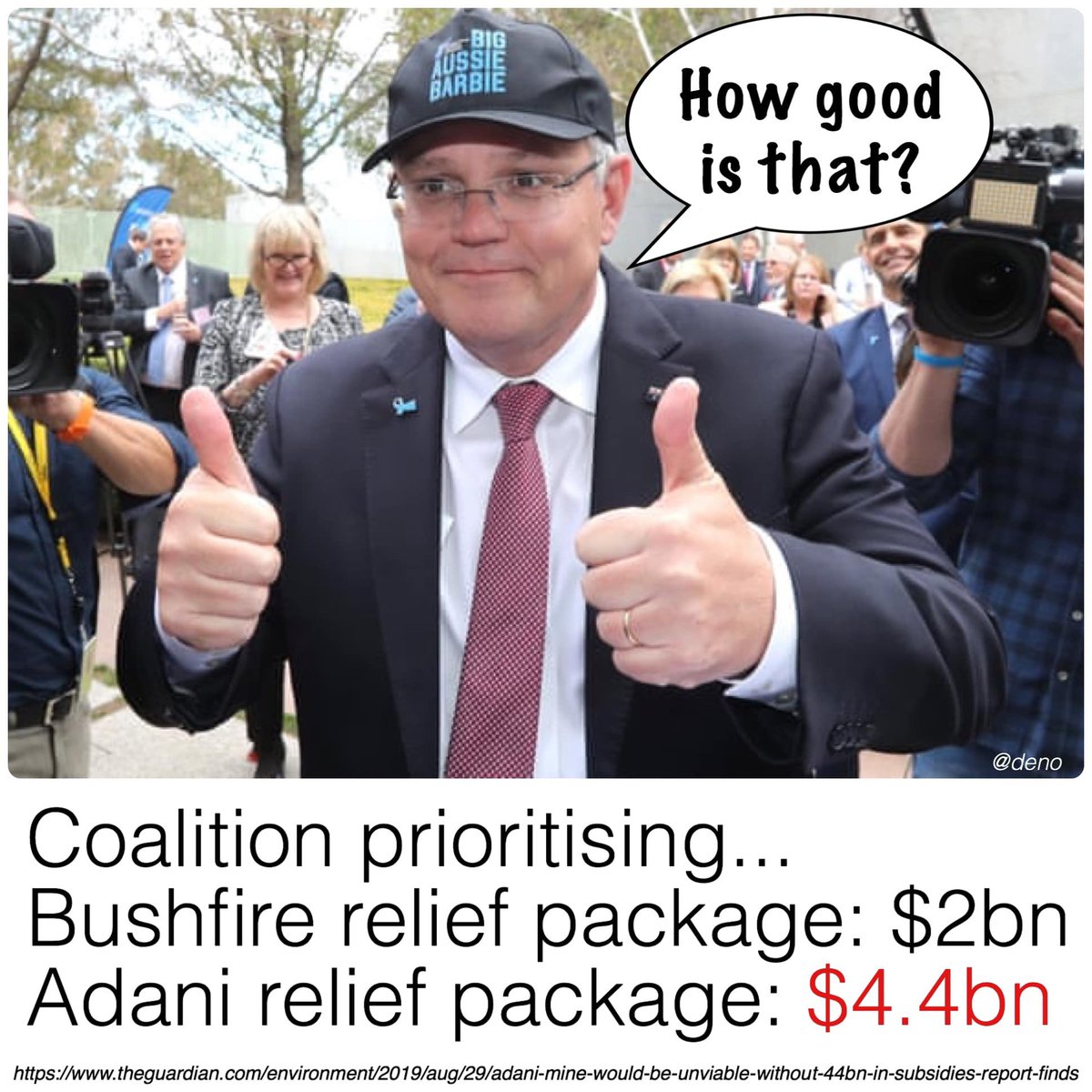 Jenflipcow's tweet photo. @EddyJokovich @abcnews Maybe this could be one reason? #ScoMoPhobia #ScottyfromMarketing #Scomomustgo #ClimateEmergency https://t.co/xKVIPoeHAw