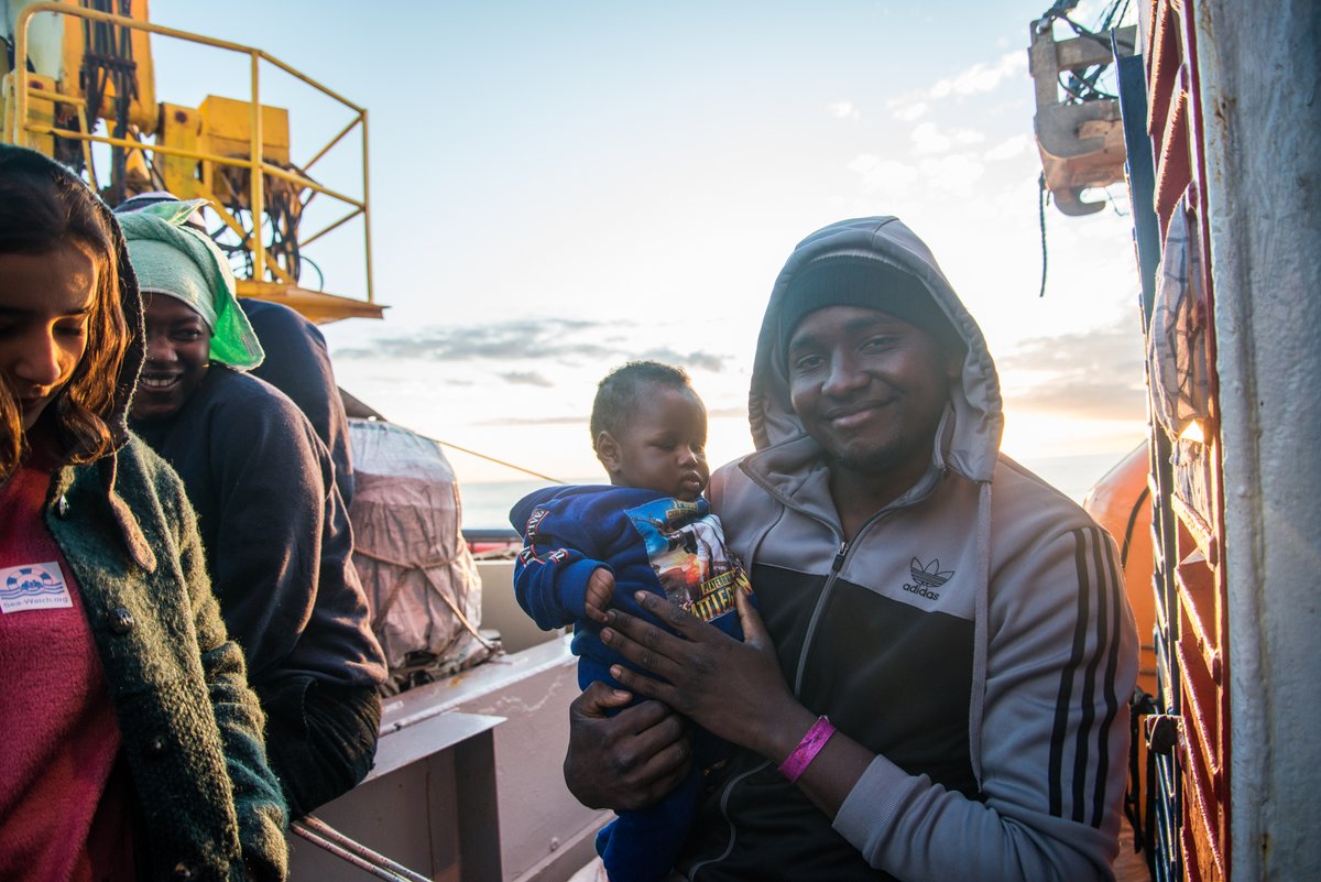 seawatch_intl's tweet photo. Port of Safety, now! #Europe again denies this right to 119 people on #SeaWatch3. Again, the #EU resorts to unnecessary ad hoc negotiations, talking about quotas, not #humanrights. While #Germany ignores the offers from 130+ welcoming cities, #Italy &amp; #Malta delay response. https://t.co/4A6uHCeiXa