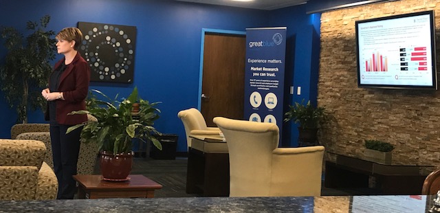 GBResearch's tweet photo. GreatBlue Research welcomed WTNH Channel 8's Jodi Latina today to discuss the results of the latest Sacred Heart University / Hartford Courant poll of CT residents conducted by GreatBlue. Tune in at 6:00 PM tonight for the full story. https://t.co/SJKU4xeJYL