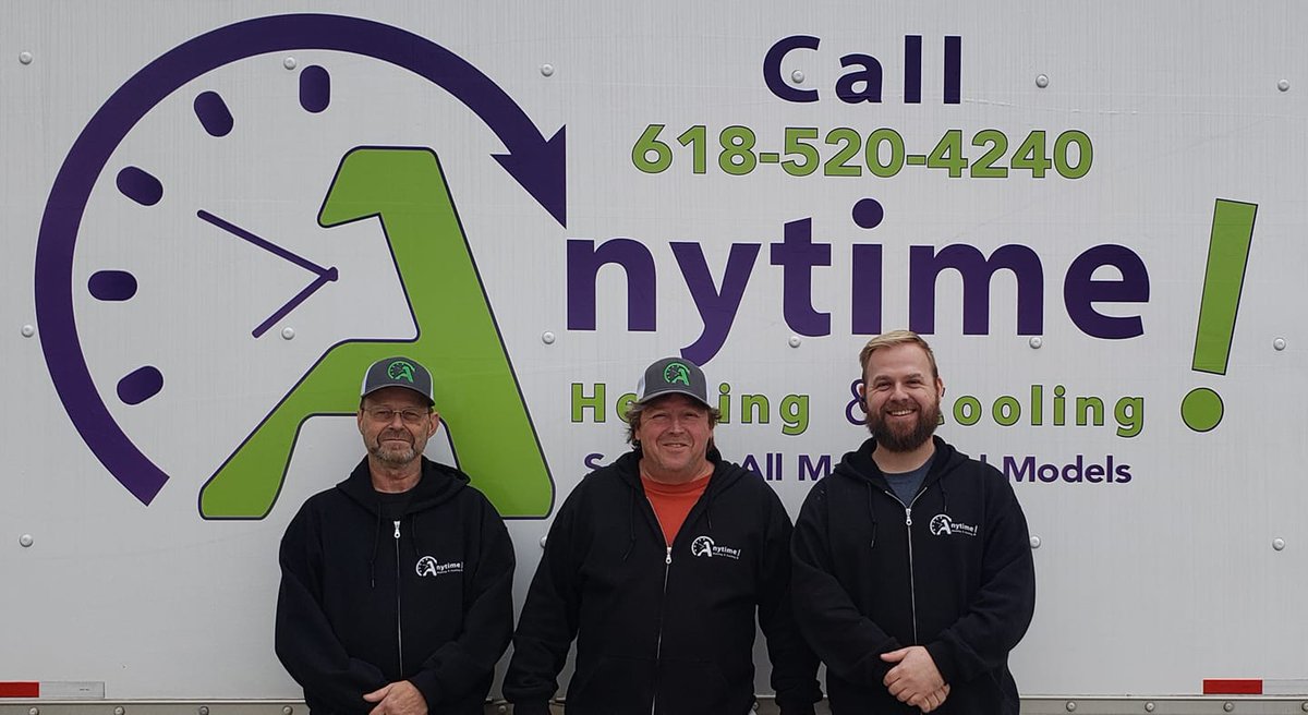 Service/Install crew in front of our new install truck.