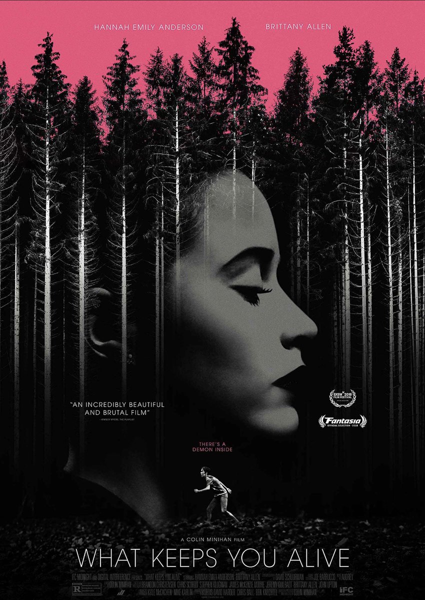 38. What Keeps You Alive (2018)Gorgeous and ghastly slice of queer horror, best enjoyed knowing as little as possible. A lesbian couple celebrate their one year anniversary in an idyllic woodland retreat before betrayals and violence overwhelm the festivities. MAD TWISTS