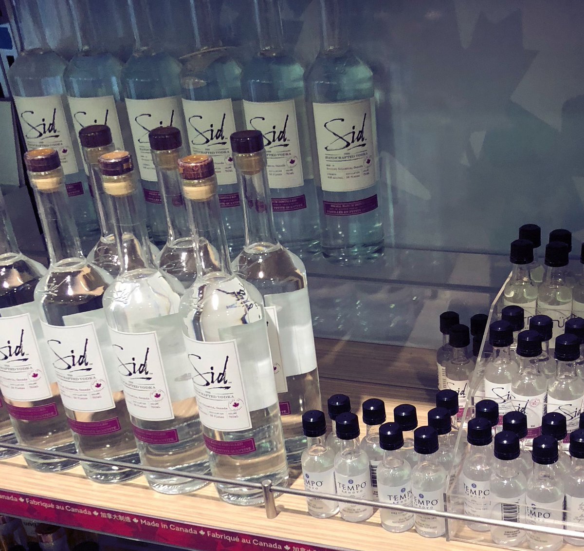 Next time you jet off, #SidSays remember to stop by #DutyFree at YVR Airport 🛫
Sid the Handcrafted Vodka makes the perfect gift for friends and family! Thanks for supporting independent Canadian distillers! ✈️🎁

P.S. Check out our sister brand <a href="/Tempocraftgin/">Tempo Craft Gin</a> as well!