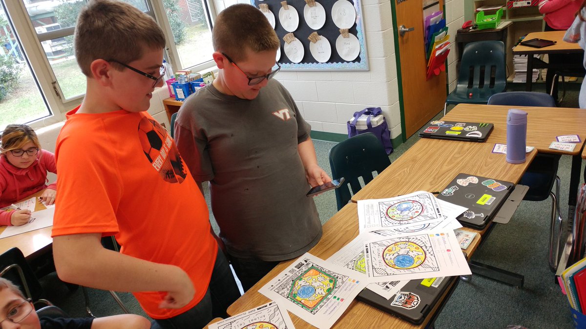 Using the Quiver augmented reality app to bring plant and animal cells to life! #aesstars