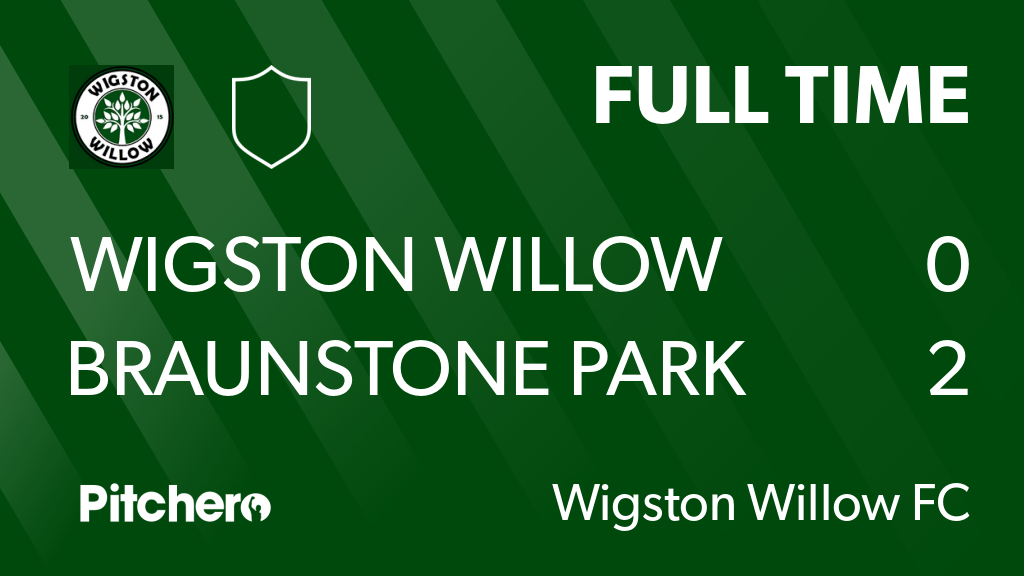 FULL TIME: Wigston Willow 0 - 2 Braunstone Park Titans
#WIGBRA #Pitchero
pitchero.com/clubs/fcwillow…