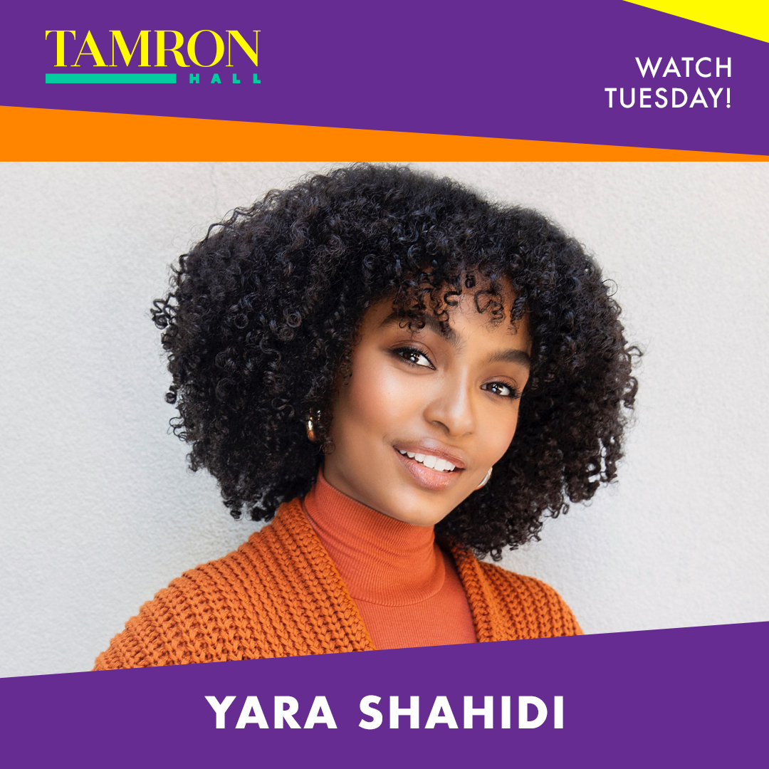 TamronHallShow's tweet photo. Don’t miss Tuesday’s “Tamron Hall” with @grownish @YaraShahidi and 11-year-old Broadway phenom – actress Skye Turner (@OfficialSkyeT)! She’s portraying both Tina Turner on Broadway and Aretha Franklin on the big screen! Tune in. https://t.co/zvwZbW3mBc