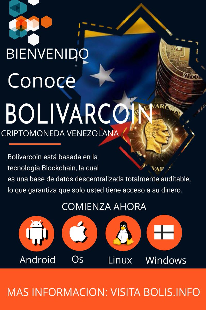 balconzone's tweet photo. #Bolivarcoin @BolivarCoin_XT https://t.co/f3sm8rsvjp