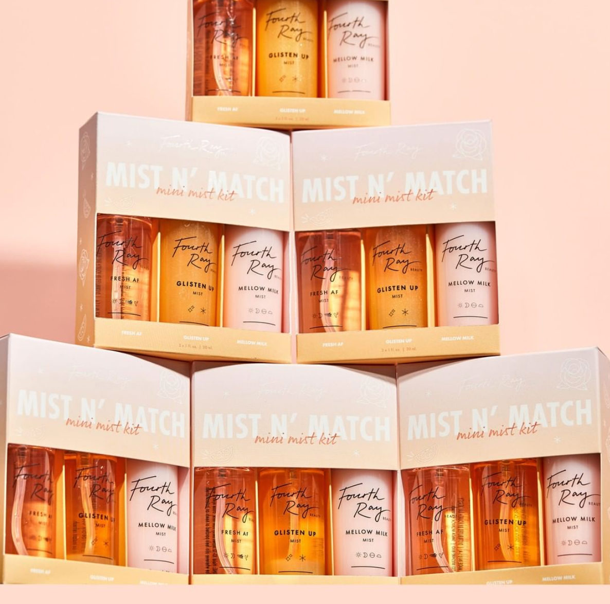 FourthRayBeauty's tweet image. #Giveaway 

We are giving away our mini mist kit to 3 lucky winners! 

MIST N' MATCH 
🌼Mellow Milk
🥒Fresh AF
🍊Glisten Up 

To Enter:
✨RT &amp;amp; LIKE
✨Follow @FourthRayBeauty