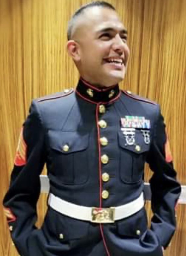 Rest In Peace Sgt. Fuentes who was killed in a traffic accident last night.   Our condolences to San Joaquin County Sheriff’s Department.  6 year veteran and a Marine.  #KCRA #Stockton