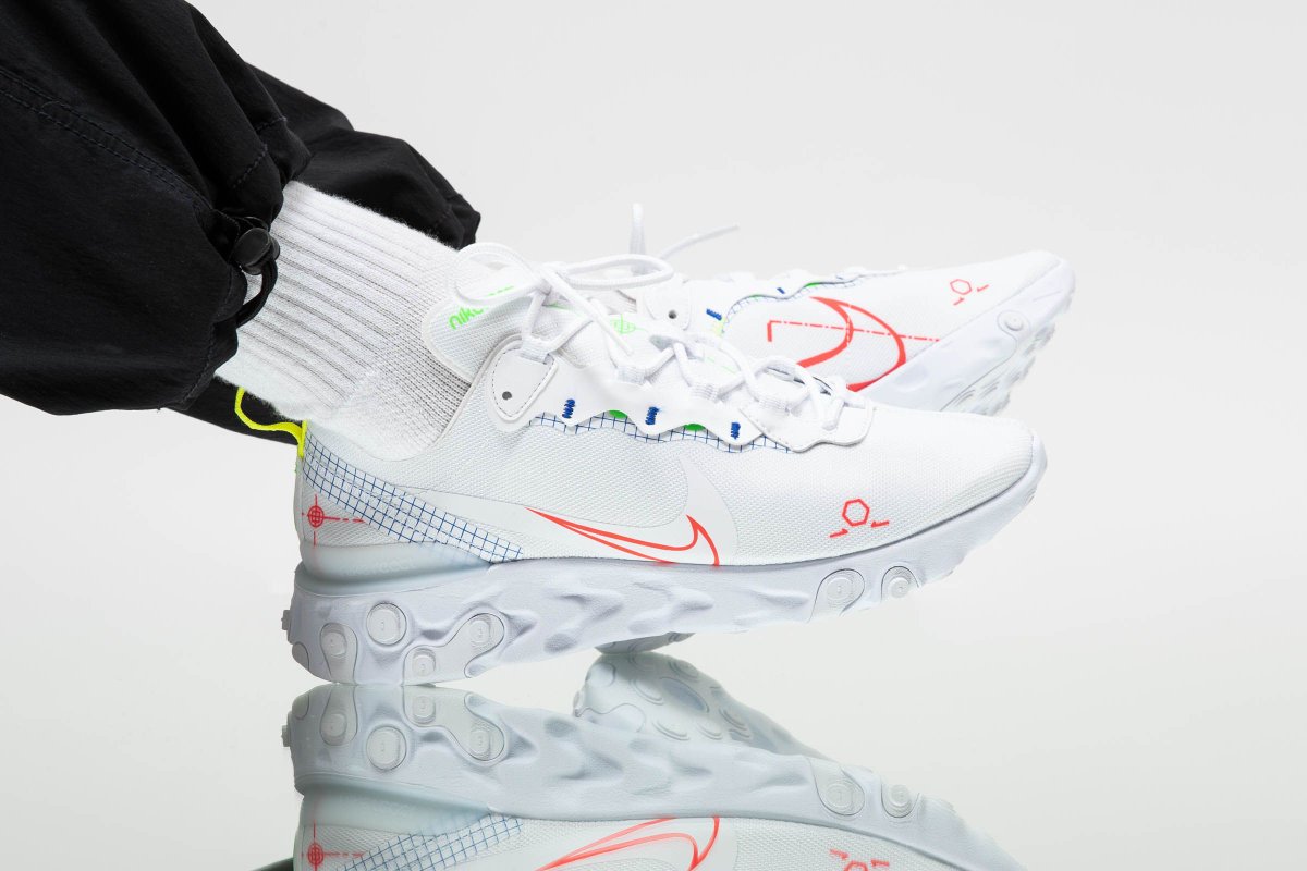 nike react element 55 laser crimson schematic