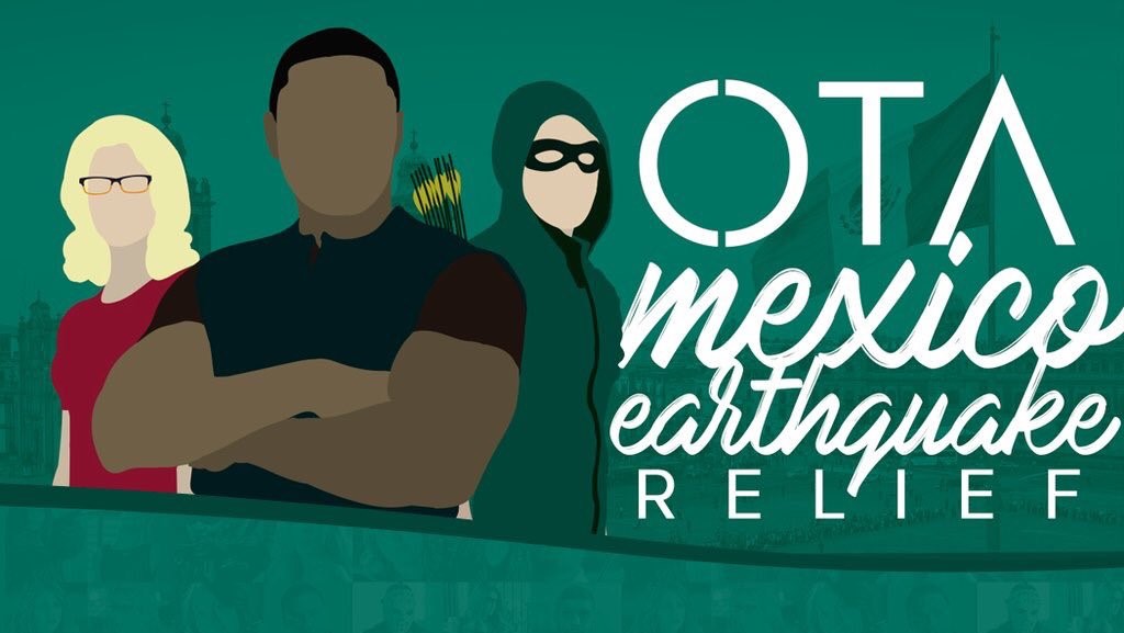 After a heartbreaking earthquake ravaged Mexico,  @latinasmoak ,  @Vera829 , @smoak_preston and  @smoakyfelicity teamed up to organize the “OTA Mexico EarthQuake Relief”, and raised 1,690$ for the El Paso Community Foundation.  #Arrow