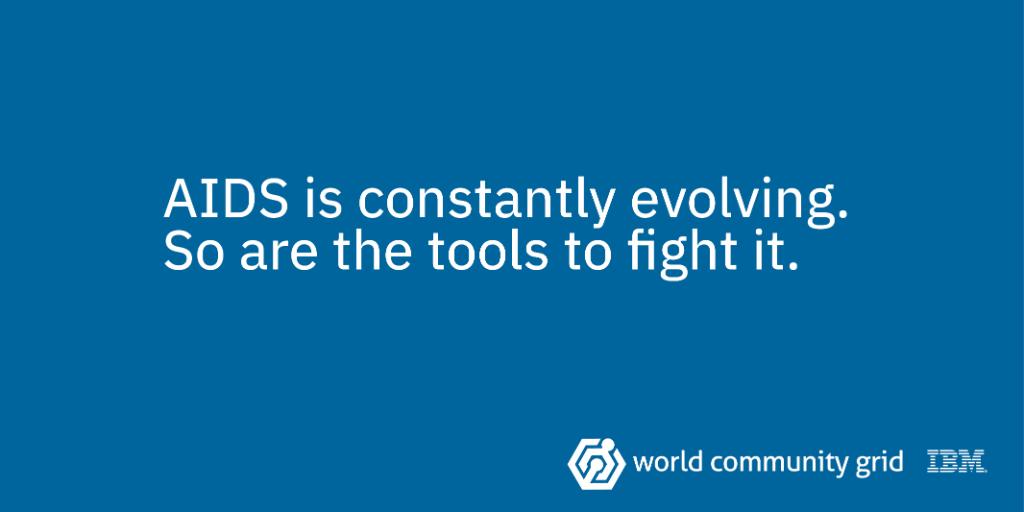 What's the latest news on the FightAIDS@Home project? Here's the most recent mini-update from the researchers: ibm.co/2RbwEiY