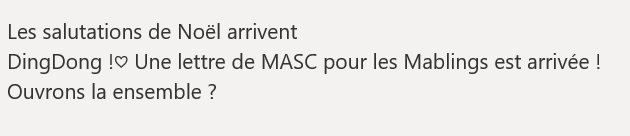 woo7usFrance's tweet photo. [ MASC ]

📆 24 décembre 2019
🔗 https://t.co/hPlcgxvxHZ

[#WhyNot_MASC #왜안해_마스크해라] 

▶  https://t.co/bsgBdfskMI

Ⓒ MASC @winsmasc
#WOOSOO #우수 #MASC #마스크 #MOONBONG #문봉 #WOOSOO #우수 #HEEJAE #희재 
 #IREAH #이레 #마블링 #Mabling https://t.co/vHJnsSukHZ