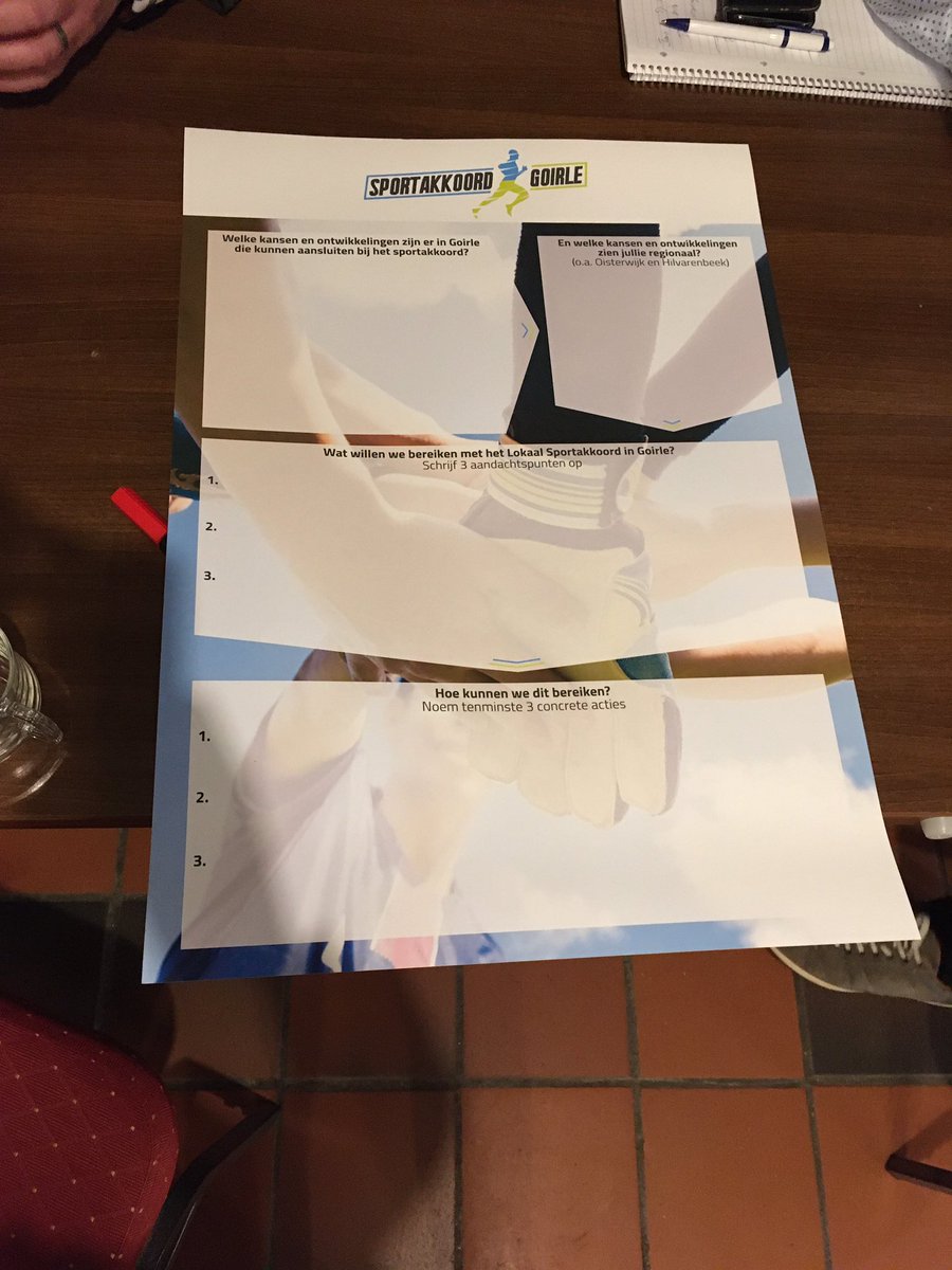 Startbijeenkomst #Sportakkoord <a href="/gemeentegoirle/">Goirle</a> #kansen #aandachtspunten #inclusiefsporten #steunpuntaangepastsportenmiddenbrabant