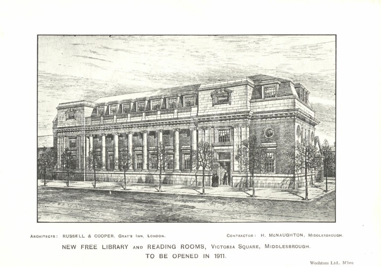 BoroLibraries's tweet photo. Discover the history of #Middlesbrough Central #Library at our FREE presentation next month on Thursday 6th February 2020 (2-3pm). Join Reference Librarian Chris Gitsham as he gives a fascinating talk into the history of this iconic building.  We look forward to seeing you. https://t.co/Guy9yxKXya