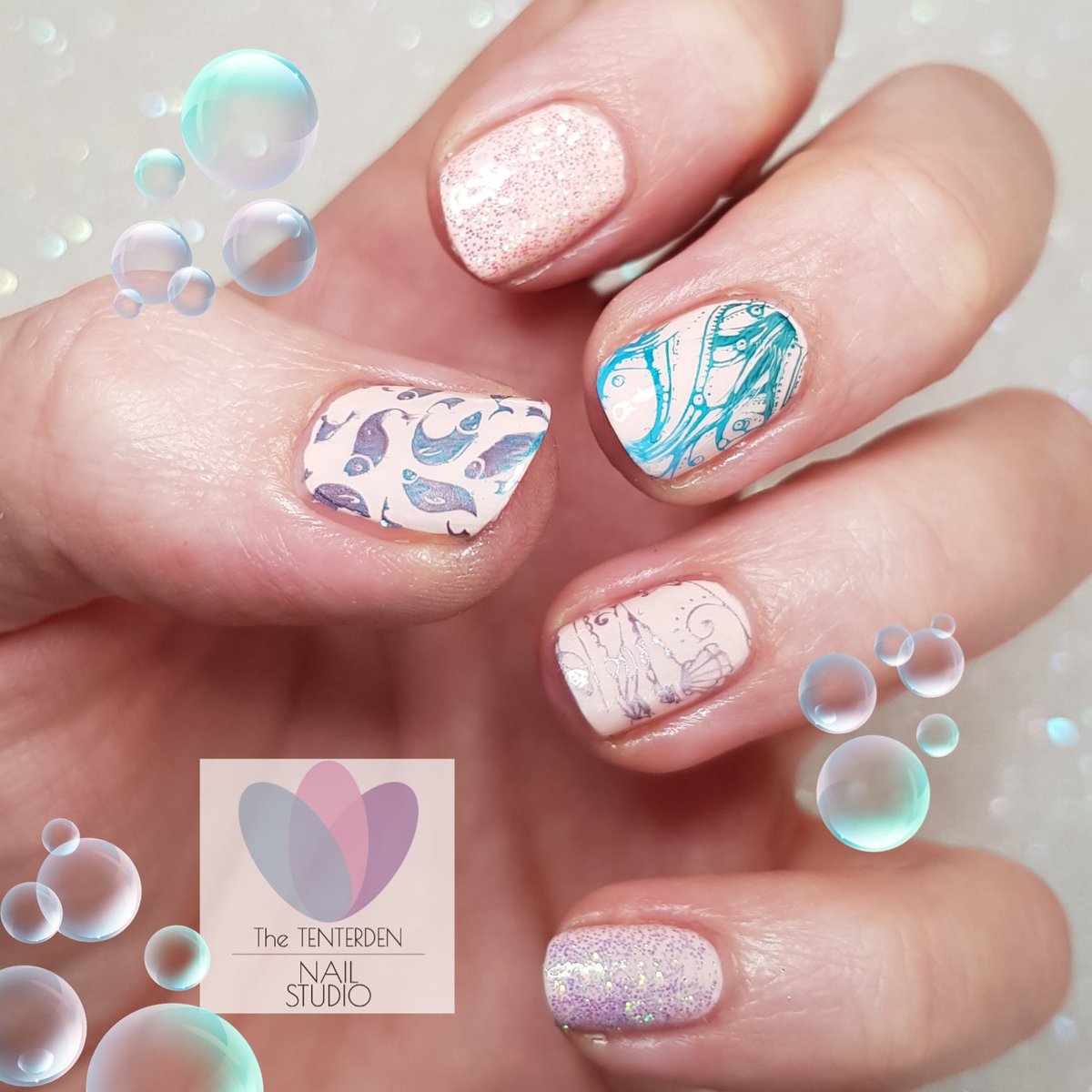 tenterden_nails's tweet photo. Channeling water vibes...my manicure while waiting for labour to start!!! 
#water #comeonbaby #nailartaddict #nailstamping #moyoulondon #naturalnails #maternityleave #nailsofinstagram #instanails #nailartswag #nailcandy #nailsnailsnails #nailstyle #naildesign #nailinspo https://t.co/4negUVxRwo