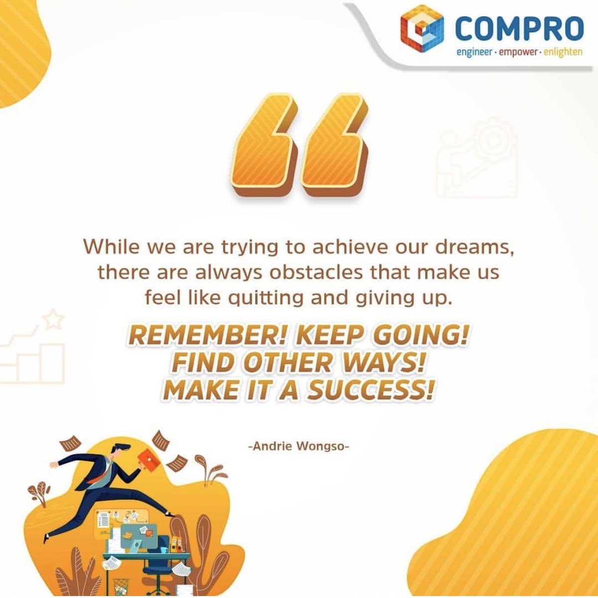 ComproCanada's tweet photo. Pendant que nous essayons de réaliser nos rêves, il y a toujours des obstacles qui nous donnent envie d'arrêter et d'abandonner. SOUVENEZ-VOUS ! CONTINUEZ À AVANCER ! TROUVEZ D'AUTRES MOYENS ! FAITES-EN UN SUCCÈS !

https://t.co/phqWUM2ewr https://t.co/WSotCgqfWp