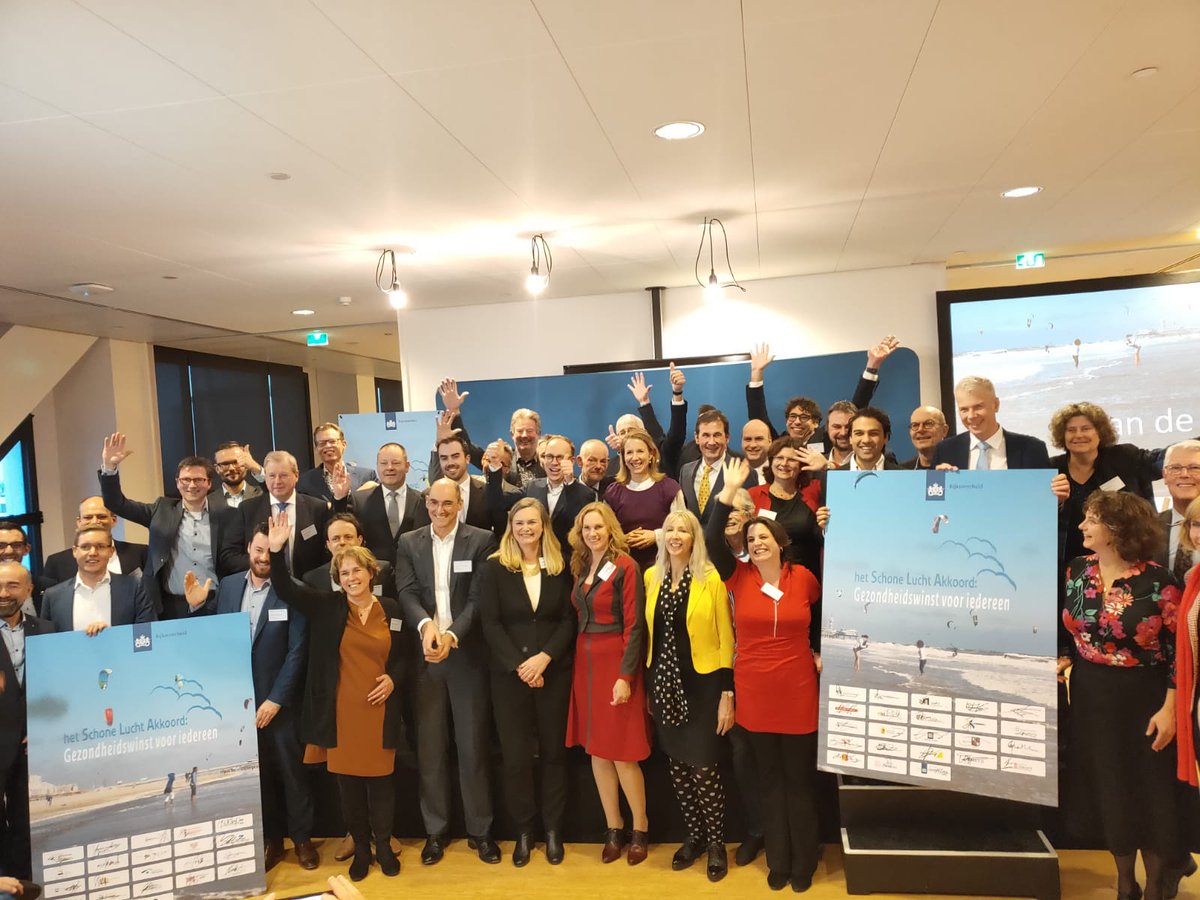 Alle ondertekenaars van #SchoneLuchtAkkoord