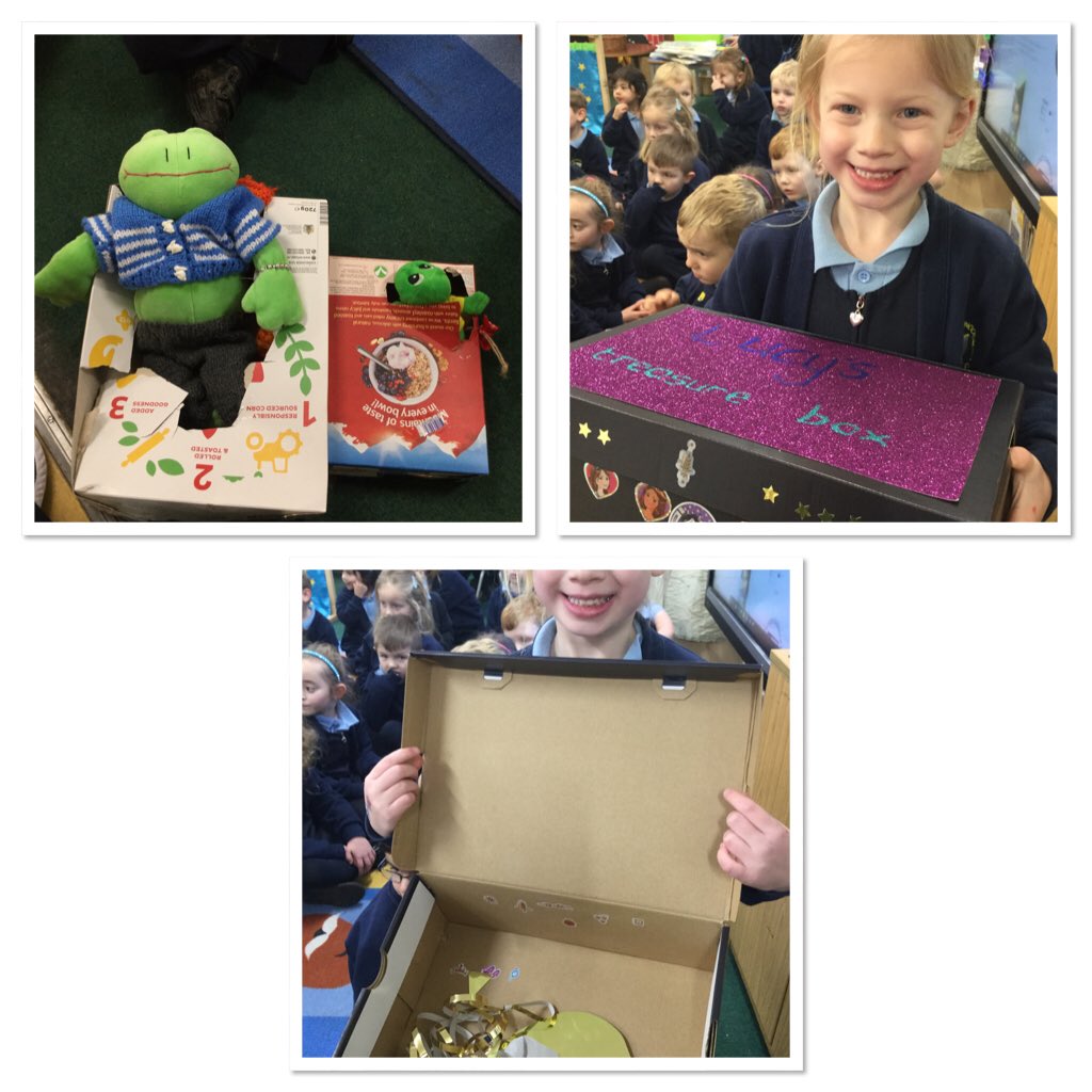 CCCRPrimary's tweet photo. What can you make with a box....?
Lucy has made a treasure box and Isaac has made a bed for Spike and Freddo #homeworktask #cccrdt https://t.co/I9hj7YTFXJ