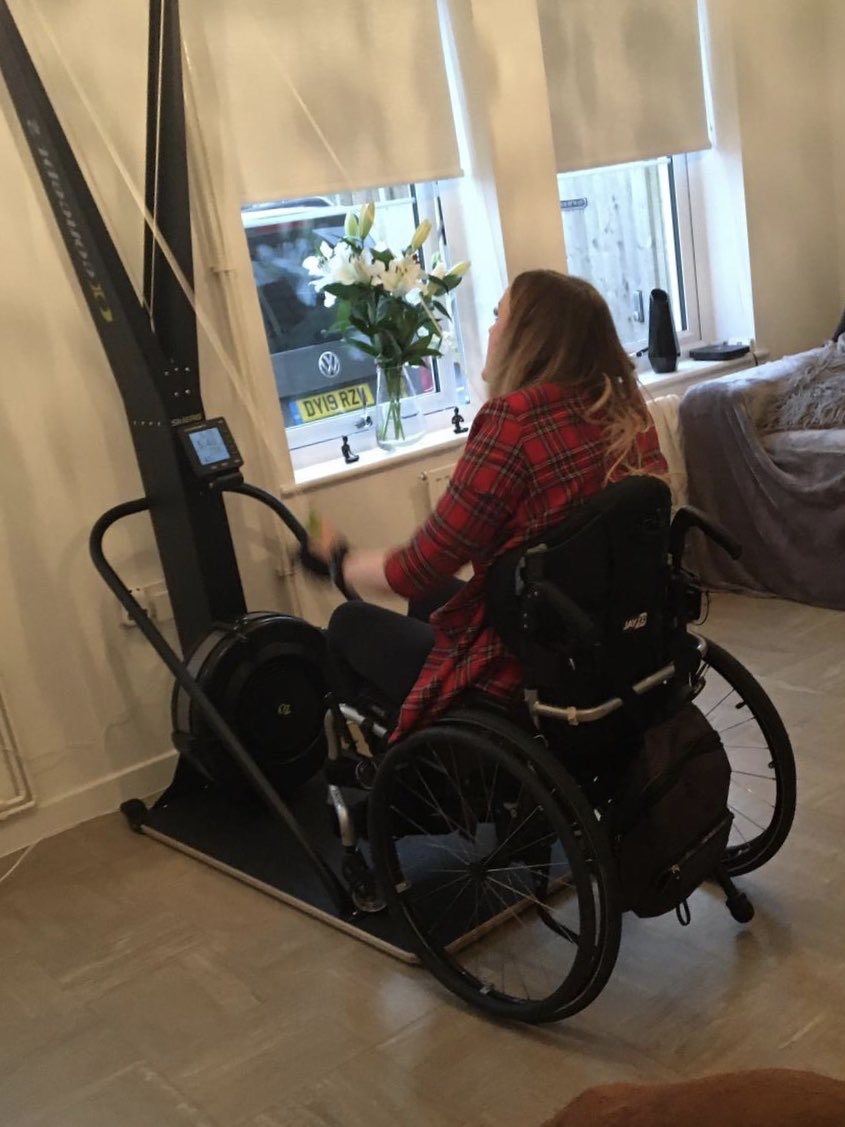 RSTrust's tweet photo. RST scholar Helen over in South Wales (That qualifies her as a Southerner right? ๐) Smashing out over 800m for #TeamRST .... for a C4 tetra thatโs impressive!! (and H only got the SkiErg on Friday) ๐๐ป
#SCiSKi #healthandfitness https://t.co/tF7nJsQsjD