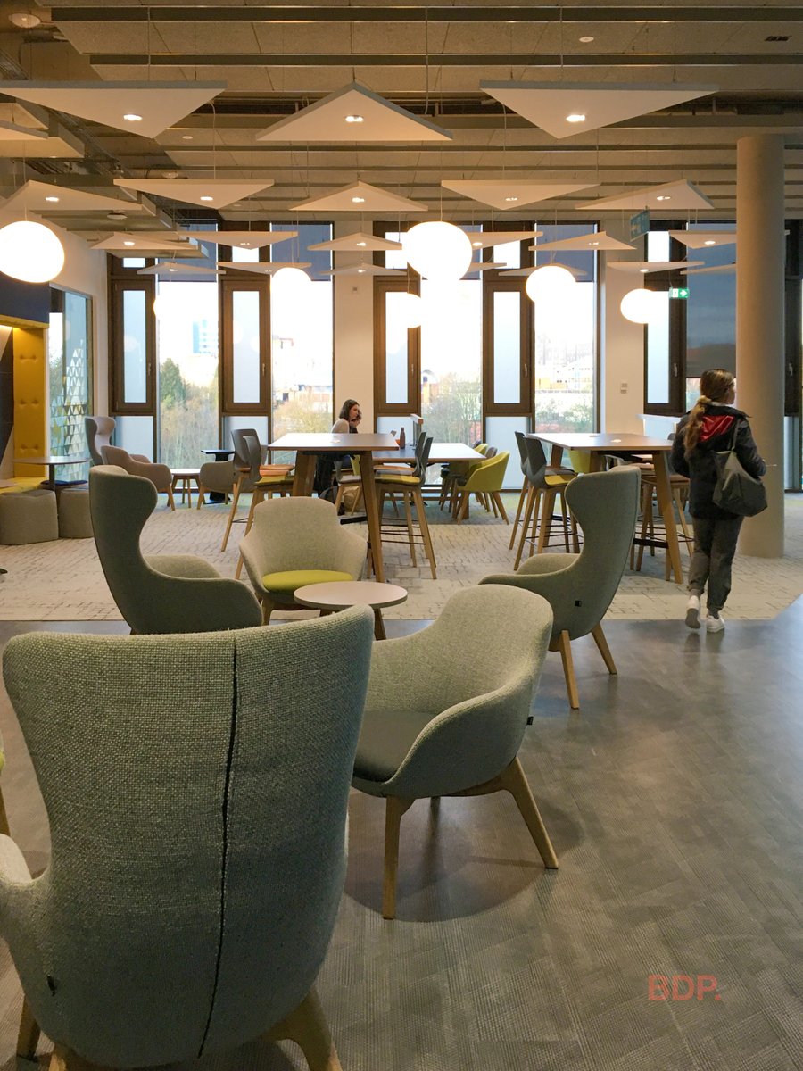 collene_bdp's tweet photo. Great to see @unibirmingham students enjoying their first day in the new Teaching &amp; Learning Building! @unibham_estates @bdp_com @RLFBirmingham @RFLNational @turnertownsend  @WillmottDixon #hellobrum https://t.co/Jx3kQWHZQx
