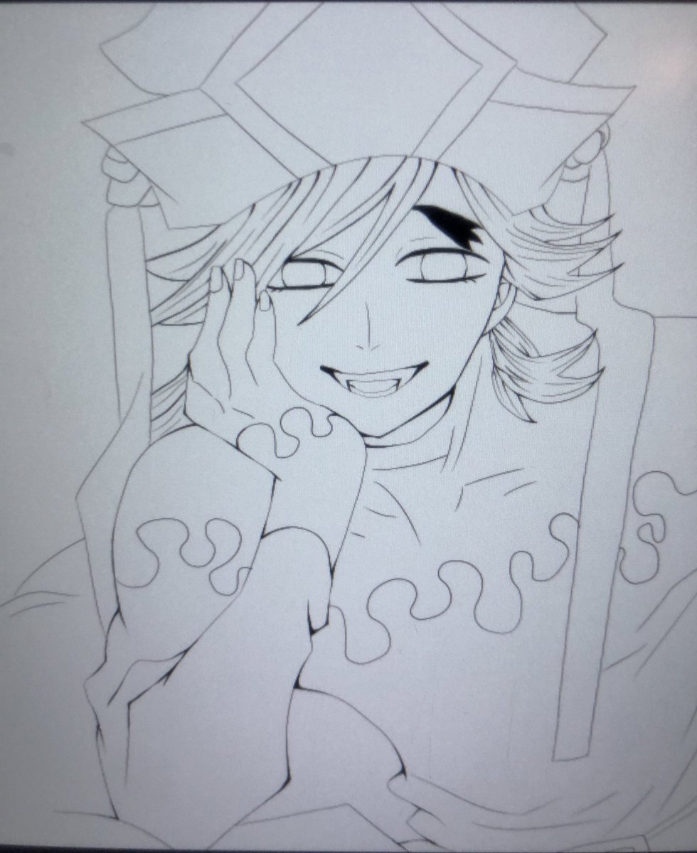 ট ইট র あんたーく お絵描き垢 童磨かっこいい 永遠描いてれる ᐞ さっきのやつからちょっと線に強弱付けてみました 睡魔が限界でここまでしか出来ないけど 鬼滅の刃好きな人と繋がりたい 鬼滅の刃イラスト 童磨