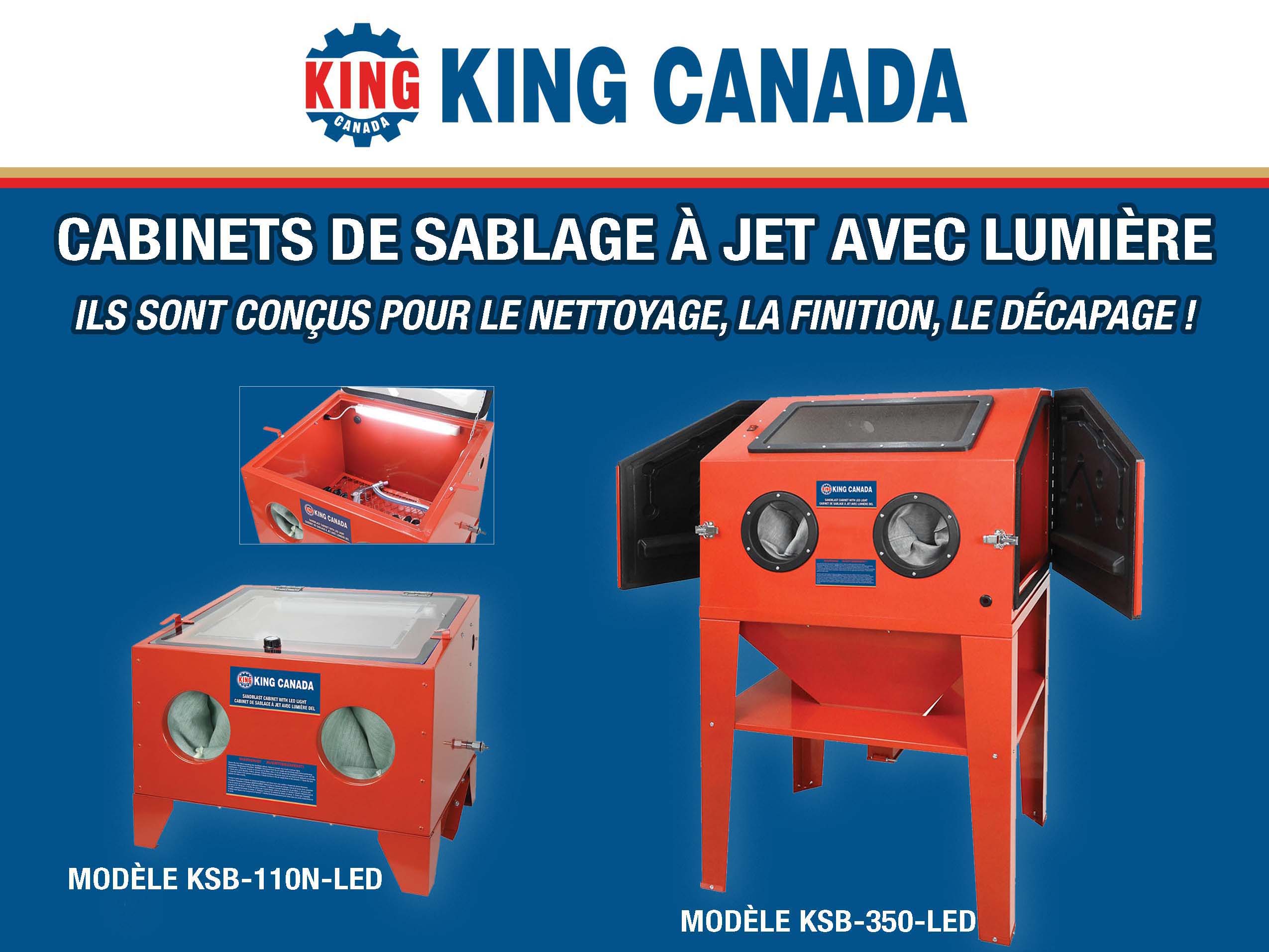 King canada sandblaster deals