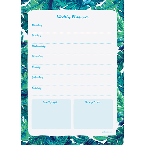 padblocks's tweet image. Mondays are always the perfect day to organise your week #NewWeekNewGoals #WeeklyPlanners