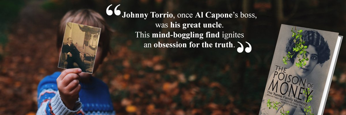 PoisonOfMoney's tweet photo. #JohnnyTorrio, once #AlCapone’s boss, was his great uncle.
This mind-boggling find ignites an obsession for the truth.
#Book coming soon!... #ThePoisonOfMoney #TPOM https://t.co/D2s0mEKi5L