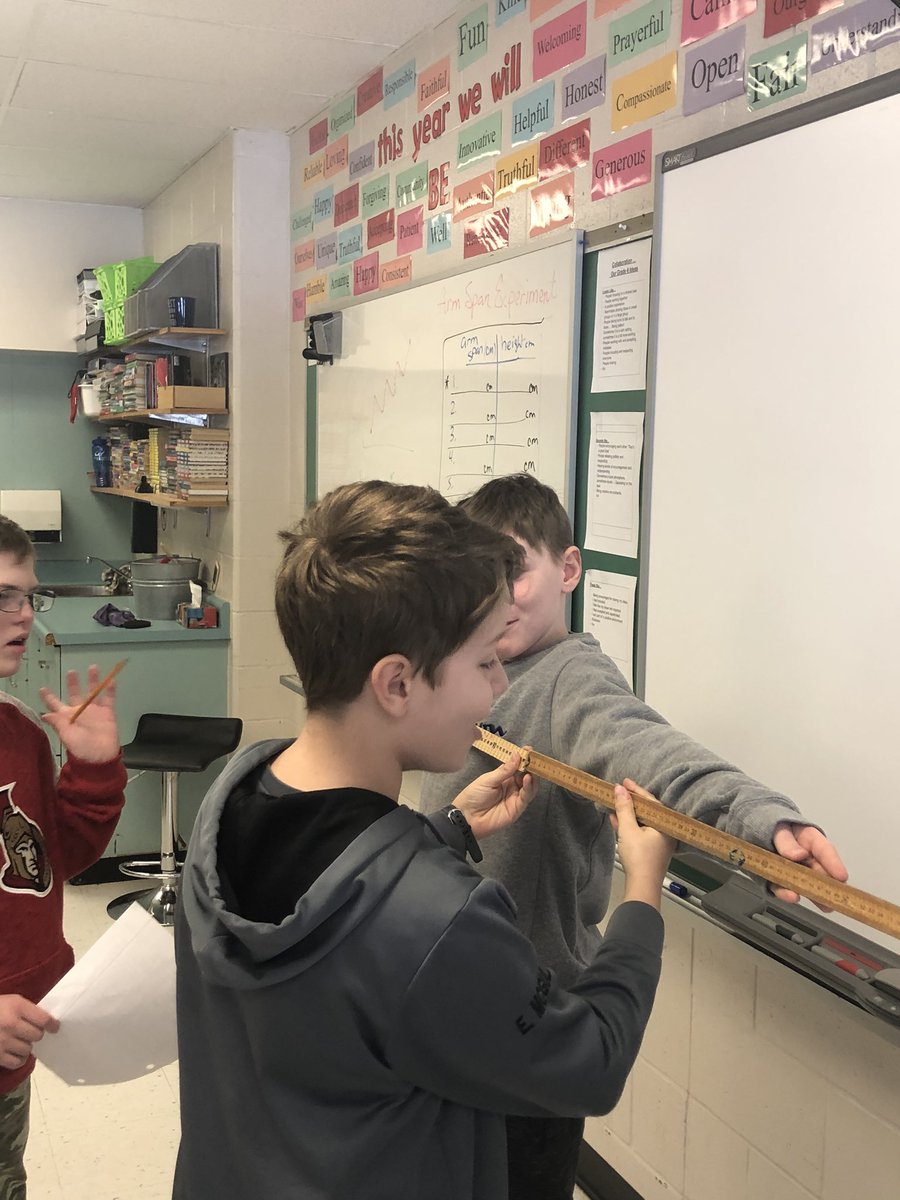 MrWalshHS's tweet photo. Measuring arm span and height as we collect and represent continuous data #HolySpirit #MathUp https://t.co/m1JhxovlBT