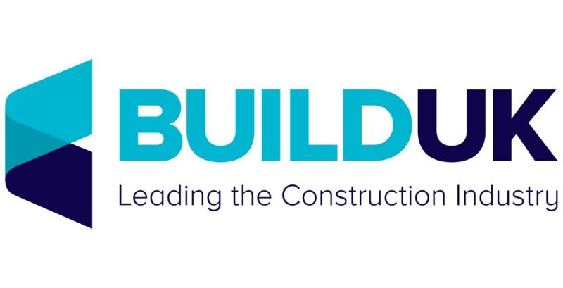 We are delighted to announce our partnership with Build UK and look forward to our further involvement during the year